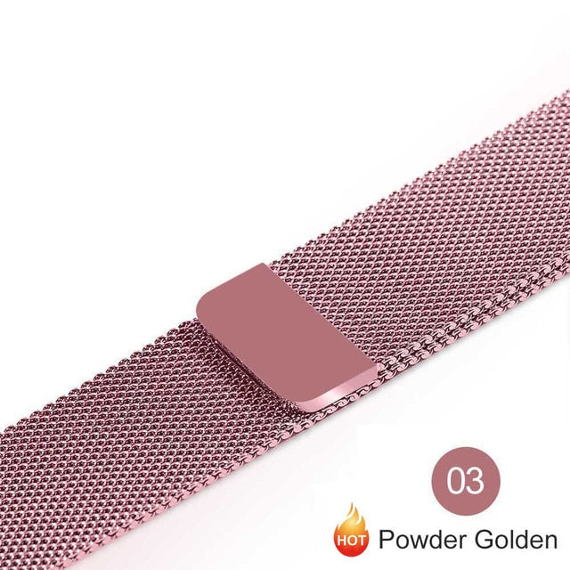 Milanese Loop For Apple Watch band strap 42mm 38mm for iwatch 5/4/3/2/1 44mm 40mm Stainless Steel Link Bracelet wrist watchband