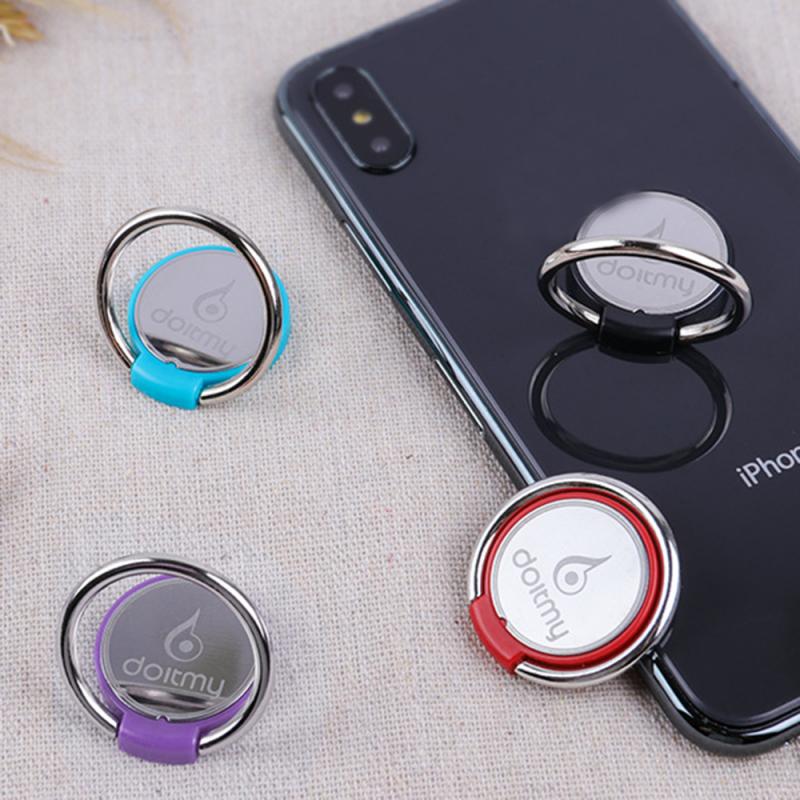 Metal Mobile Phone holder Lazy Mobile Phone holder Mount Finger Ring Stand Car Phone Holder For iphone Huawei Samsung Xiaomi