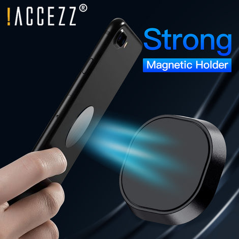!ACCEZZ Mini Magnetic Phone Holder For Apple iPhone 11 Pro Max XS MAX XR Universal Magnet Wall Desk Dashboard Mount Holder Stand