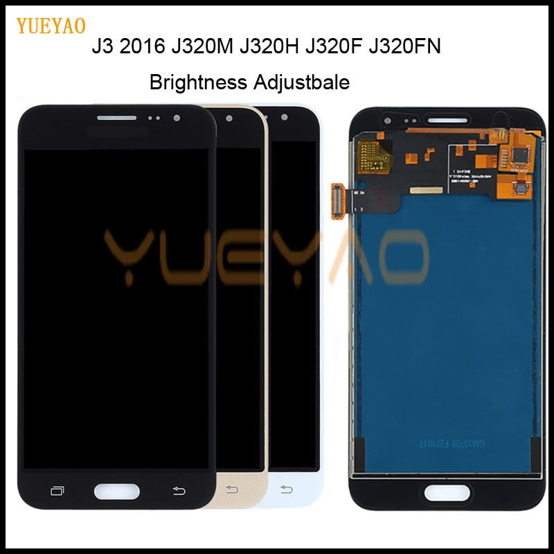 J320 Adjustment For Samsung Galaxy J3 2016 Display J320 J320F J320M J320Y LCD Touch Screen Digitizer Display Assembly Parts