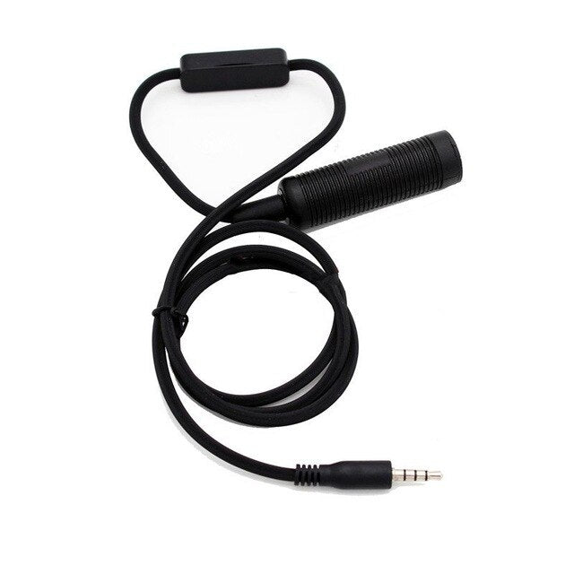 Z Tactical Mobile Phone Style Headset PTT Cable Plug for Iphone Samsung Xiaomi HuaWei ZTE Lenova 3.5mm Jack