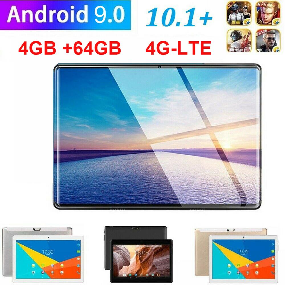 4G LTE WIFI Tablet Android 9.0 Pad 2.5D 10.1INCH HD Screen WIFI Metal Tablet PC Dual Camera Ten Core 4G Network