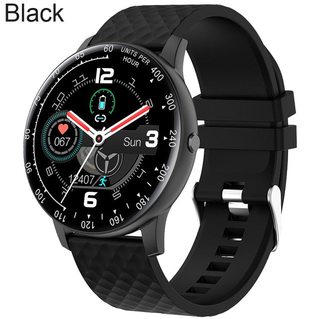 Full Touch Watch Smart Watch Men Blood Pressure IP68 Waterproof Smartwatch 2020 Fitness Tracker Watches Women For Android IOS