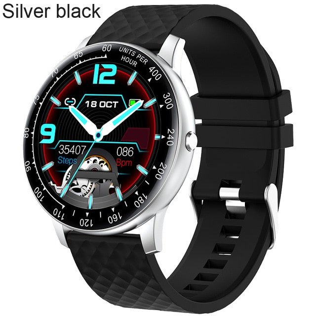Full Touch Watch Smart Watch Men Blood Pressure IP68 Waterproof Smartwatch 2020 Fitness Tracker Watches Women For Android IOS