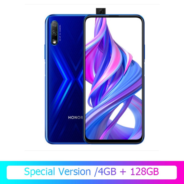 Special Version Honor 9X Smartphone 4G128G  48MP Dual Cam 6.59'' Mobile Phone Android 9 4000mAh OTA Google Play