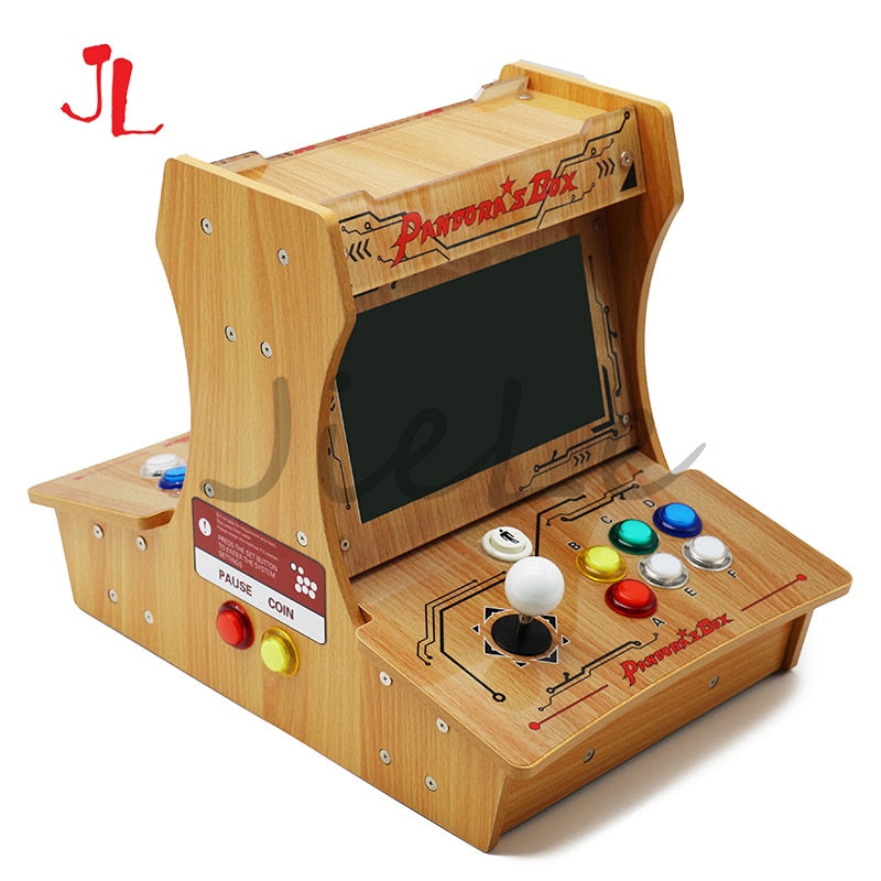 Latest Pandora Box 9D Arcade Game Console Retro Game Machine 2500 in 1 Pause Favorite Function Dual Screen Bartop 2 Players