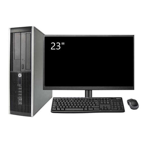 HP Elite 8300 SFF Desktop Computer full CHEAP i5 - 3470 3.2GHz | 8 hard GB RAM | 500HDD | DVD | WIN 10 PRO + TFT 23"