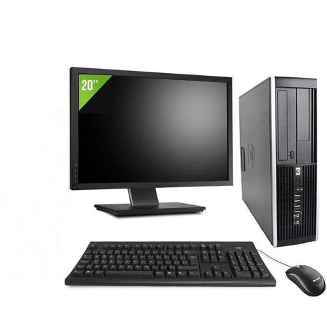 HP Elite 8200 SFF cheap full desktop computer i5 - 2400 GHz | 8GB RAM | 500HDD | DVD | COA 7 PRO + TFT 20