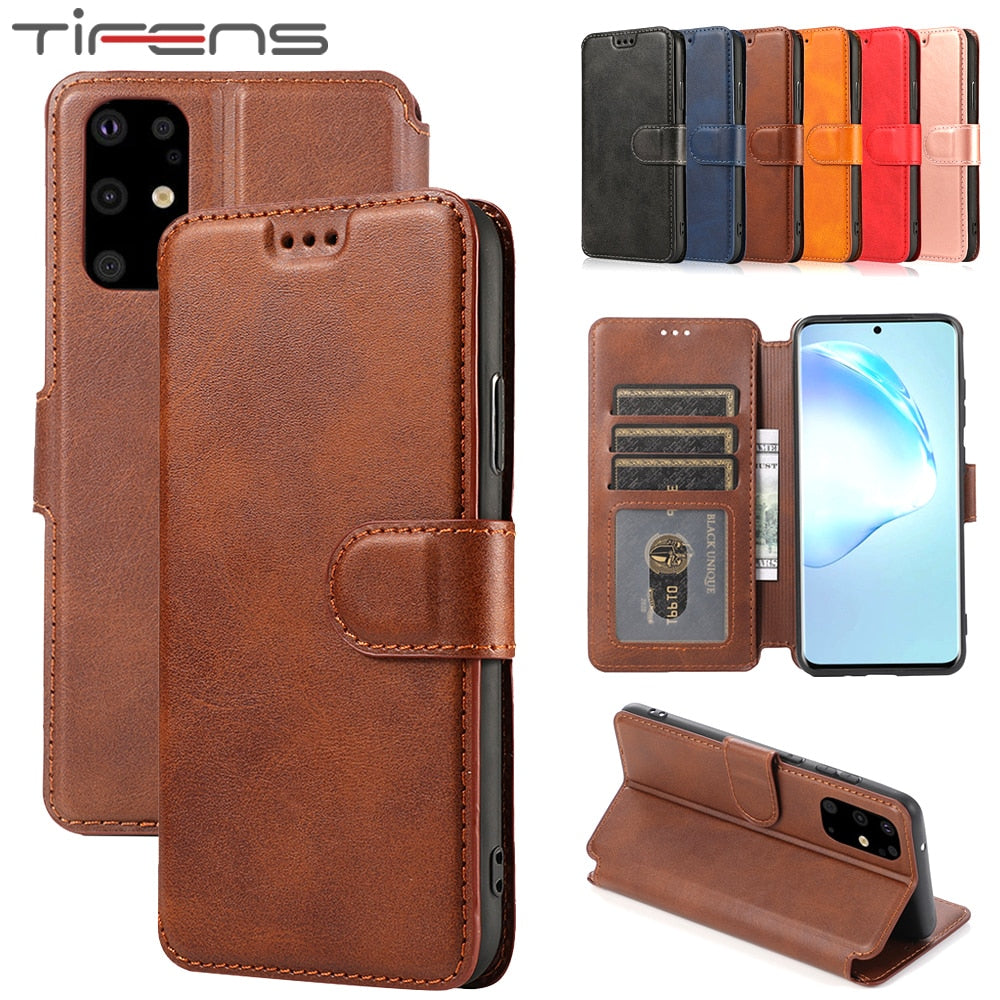 Wallet Leather Case For Samsung A51 A71 A81 A91 A21S A31 A41 EU S20 S10 Note 10 20 Ultra Lite Plus A10 A20 A30 A40 A50 A70 Cover