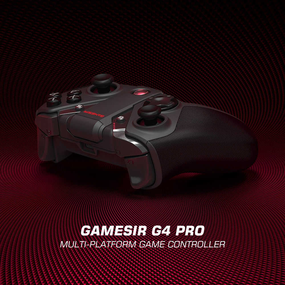 GameSir G4 Pro Bluetooth Game Controller 2.4GHz Wireless Gamepad for Nintendo Switch Apple Arcade and MFi Game Xbox Cloud Gaming
