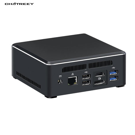 Chatreey AN1 AMD Ryzen R3  R5 R7 Mini PC with Vega 8 /10 Graphics 4K UHD DP HDMI  TYPE-C Desktop Gaming Computer Nvme SSD