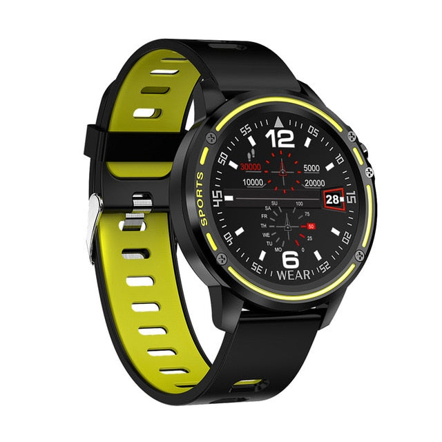 L8 Smart Watch Men IP68 Waterproof Reloj  Hombre Mode  SmartWatch With ECG PPG Blood Pressure Heart Rate Sports Fitness