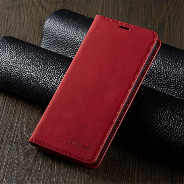 Leather Flip A51 A71 A21S A31 Case For Samsung S20 FE S10 S9 S8 Plus Note 9 10 20 Ultra A81 A01 A50 A70S A40 A20 A10 Phone Cover