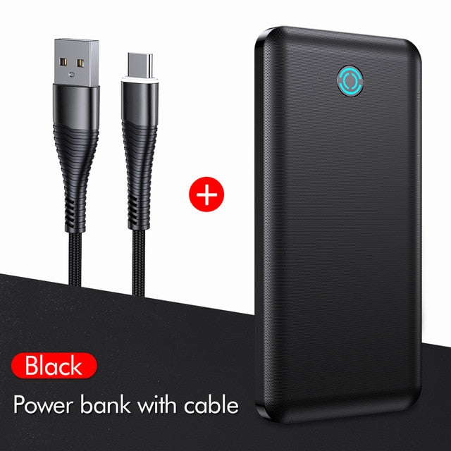 YKZ Power Bank 10000Mah Type C USB Mini Portable Charger Travel Power Bank Fast Charge Mobile Phone Powerbank 10000 Fast Charger