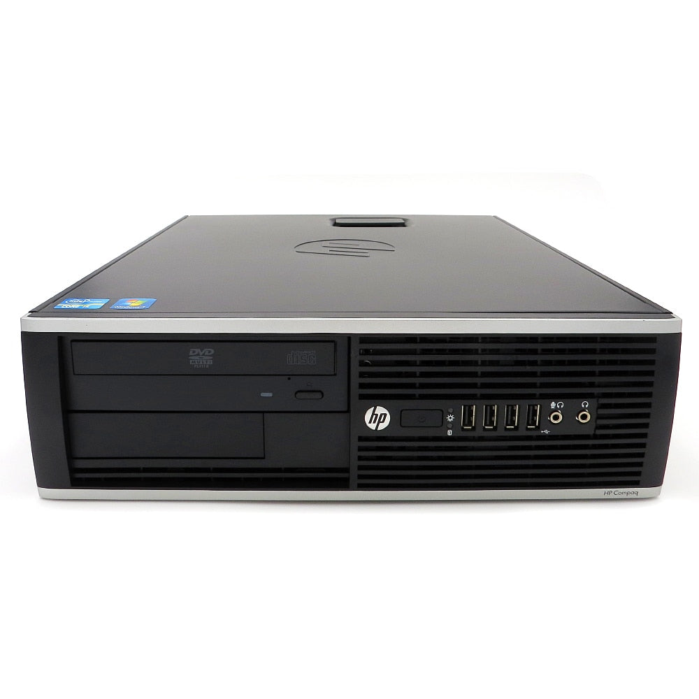 PC desktop HP 8300 SFF refurbished i5-3470 4GB-RAM SSD 120GB DVD/RW Windows 10 Pro update