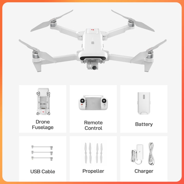 FIMI X8SE 2020 version Camera Drone RC Helicopter 8KM FPV 3-axis Gimbal 4K Camera GPS RC Drone Quadcopter RTF Christmas gift