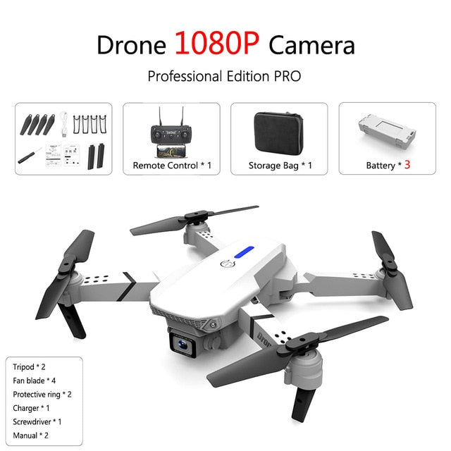 Fold FPV Drone Quadcopter with Camera Dron Professional 4K Drone Height Hold Drone 4K Dual Camera Drones Quadrocopter Toy