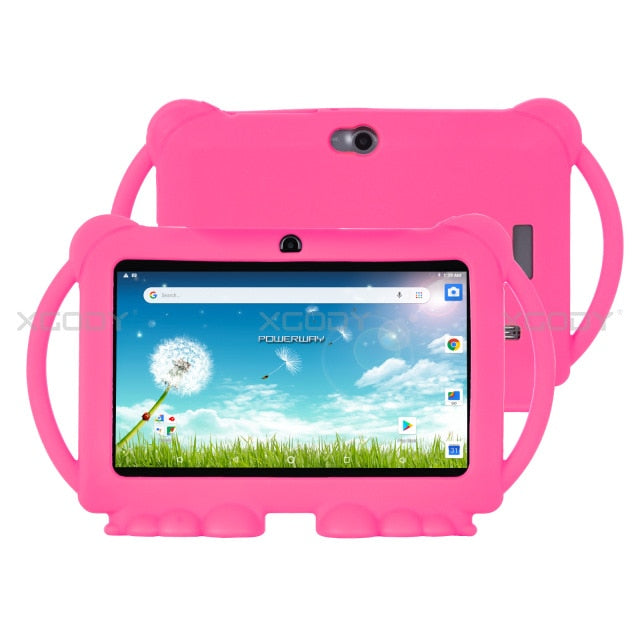 VIP Tablet Children Learning Education Tablets 7 inch Best Gift for Kids Tablet Android 8.1 Quad Core 1GB 16GB Tablet Computer