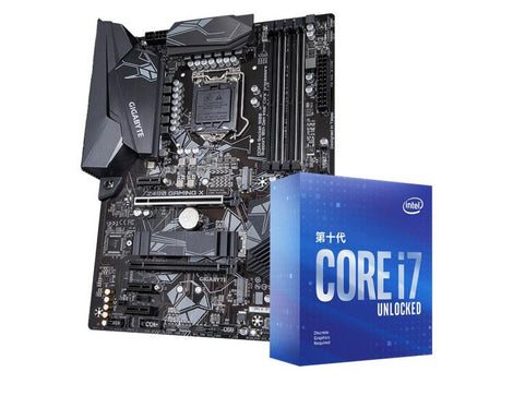 Gigabyte Z490 GAMING X computer motherboard+I7 10700K I9 10900K CPU motherboard+CPU set