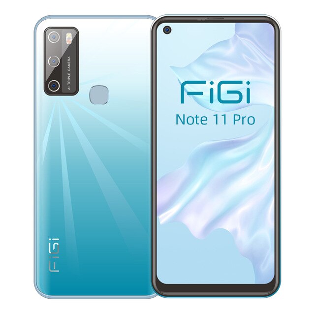 FIGI Note 11 Pro Mobile Phone Octa-Core 4GB 128GB 6.55‘’ Display Smartphones Android Phone 5200mAh Redmi Telephone umidigi cubot