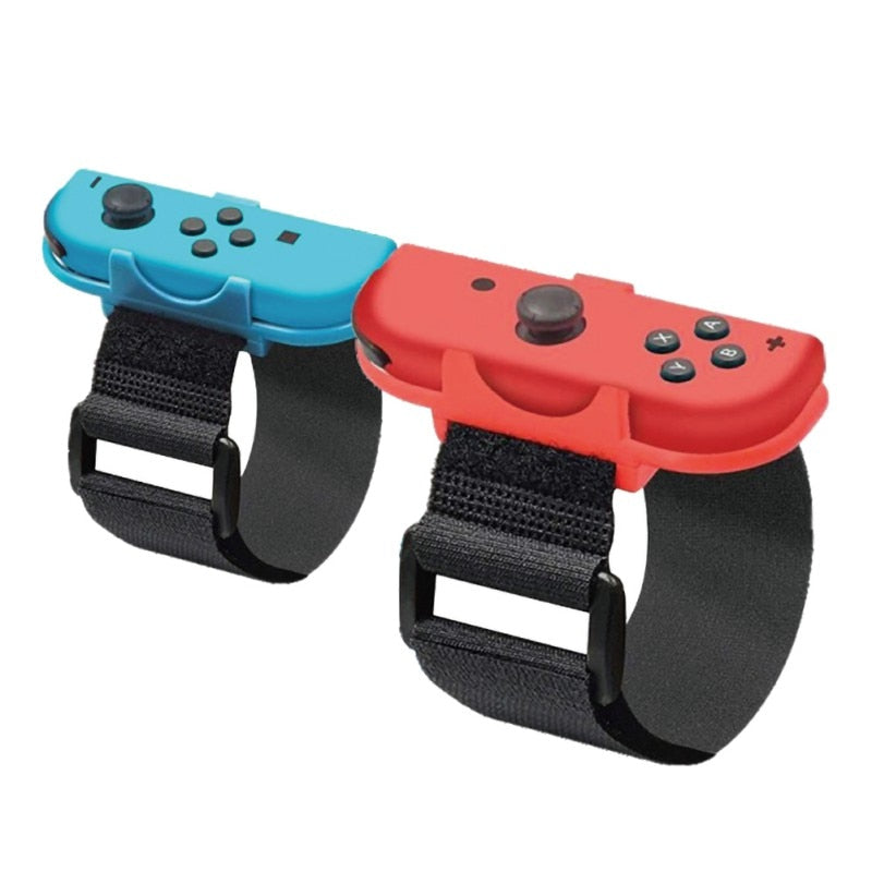 2pcs/Set Game Wrist Band Arm Band for Switch Joy-Con Controller Adjustable Just Dance Wristband Hand Straps Games Accessories