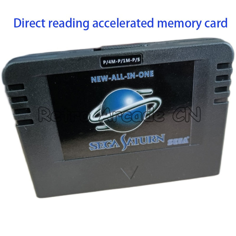 Sega Saturn SS game console direct reading card with crack/memory card/accelerator card/gold finger SEGA