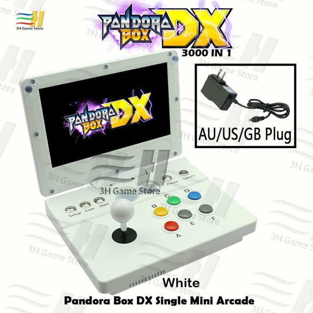 Pandora Box DX Portable mini arcade Retro Portable Console game 3000 in 1 support add FBA MAME PS1 SFC FC SNES MD game 3D tekken