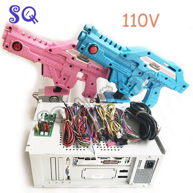 Arcade Kits for Shooting Game Ultra FirePower 3 in 1 Aliens Farcry HOD3 Arcade Gun Shooting Simulator Motherboard Game Console