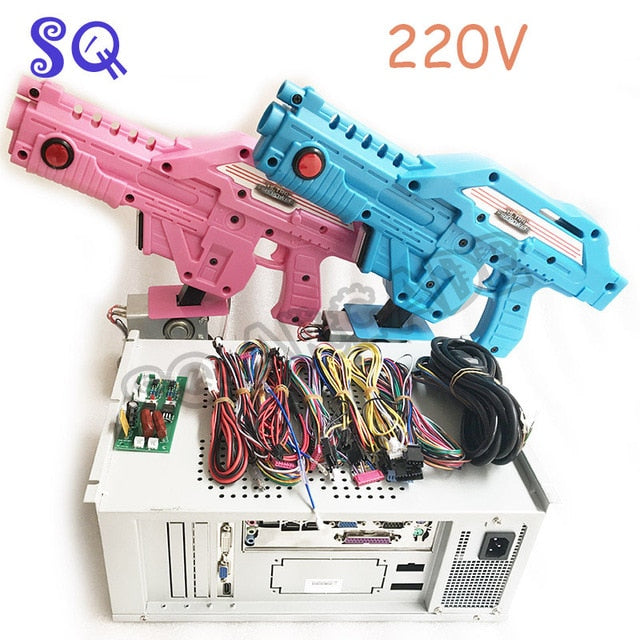 Arcade Kits for Shooting Game Ultra FirePower 3 in 1 Aliens Farcry HOD3 Arcade Gun Shooting Simulator Motherboard Game Console