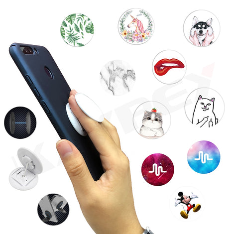 Universal Mobile Phone Holder For iPhone X XR XS Max 8 7 6s Samsung Xiaomi Desktop Stand Phone Mount Finger Ring Holder